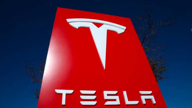 Tesla Logo Getty Images Fox 7 Austin 05.28.2025