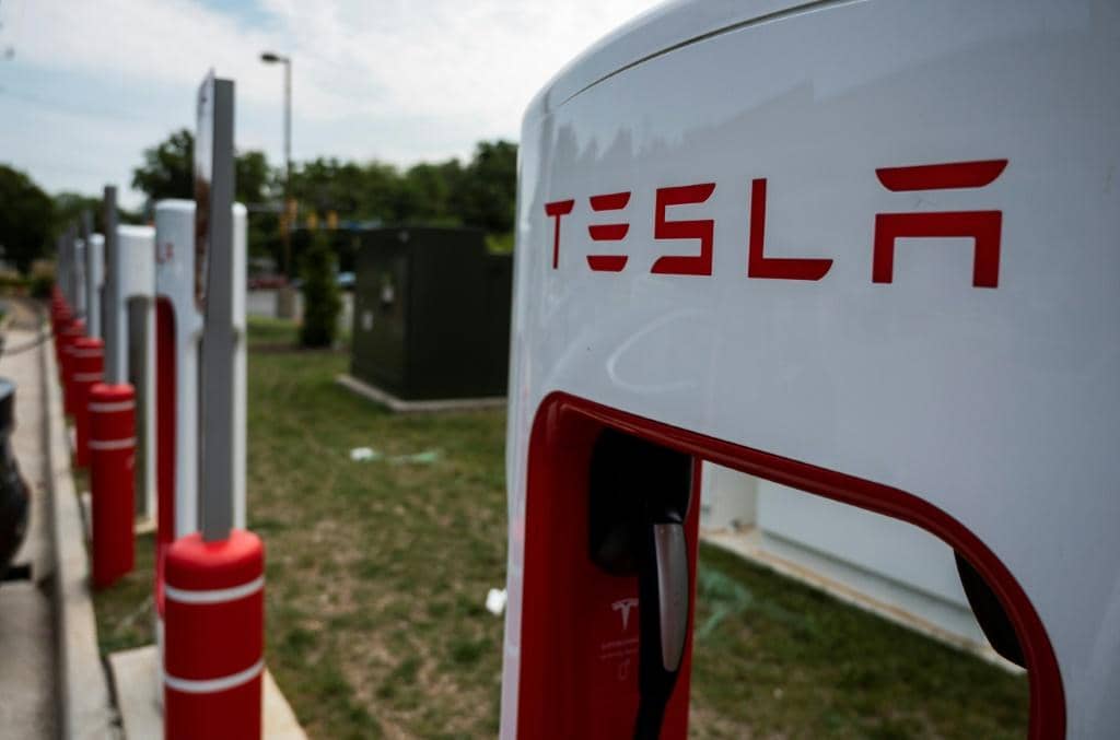 Tesla Charger photo by AFP Andrew Caballero-Reynolds