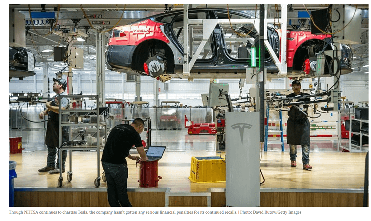 Tesla Manufacturing Getty Images David Butow 2.22.22