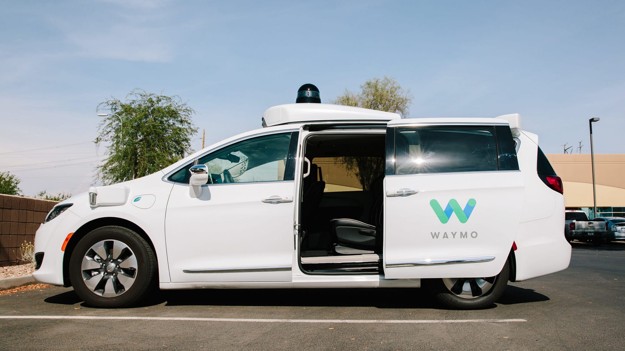 A self-driving Waymo Chrysler Pacifica in Chandler, Ariz., in July. The Department of Transportation says it wants to remove barriers to innovation in autonomous car technology.