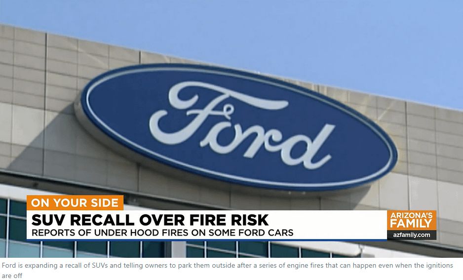 Ford recall AZ on Your Side 7.12.2022