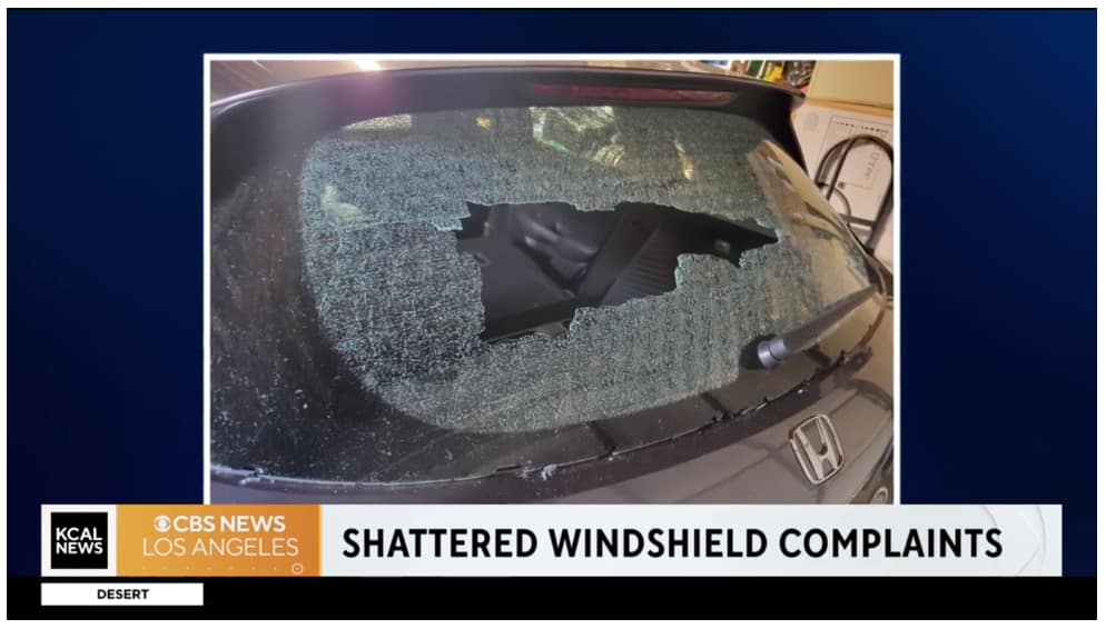 CBC News KCAL Shattered Window Story 1.23.2024