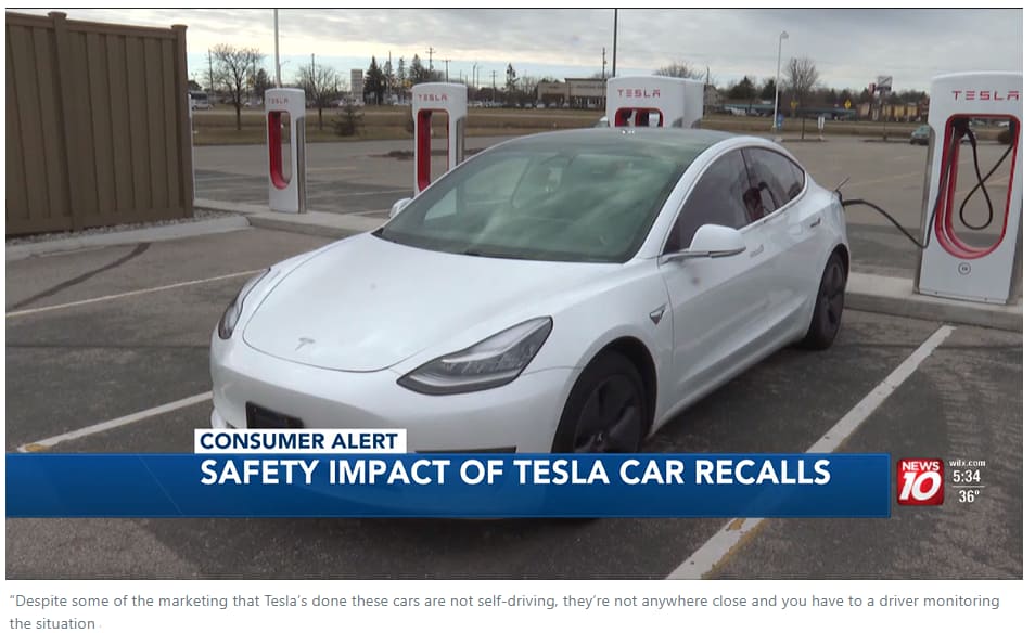 Tesla recalls most of its US fleet after selfdriving recall The