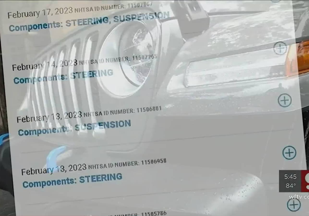 Jeep Death Wobble WFTV 06.05.2023
