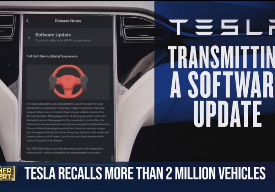 NBC Nightly News Tesla Recall 12.13.2023